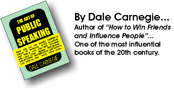 the art of public speaking Dale Carnegie